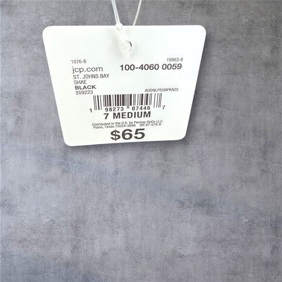 St Johns Bay Boots Women's Black Shae Lace Up Ankle Hiking Combat SZ/ 7.5 M - Picture 12 of 13